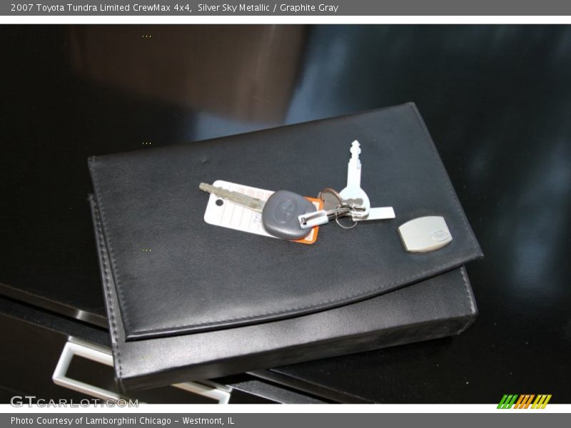 Silver Sky Metallic / Graphite Gray 2007 Toyota Tundra Limited CrewMax 4x4