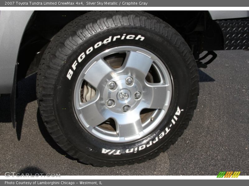 Silver Sky Metallic / Graphite Gray 2007 Toyota Tundra Limited CrewMax 4x4