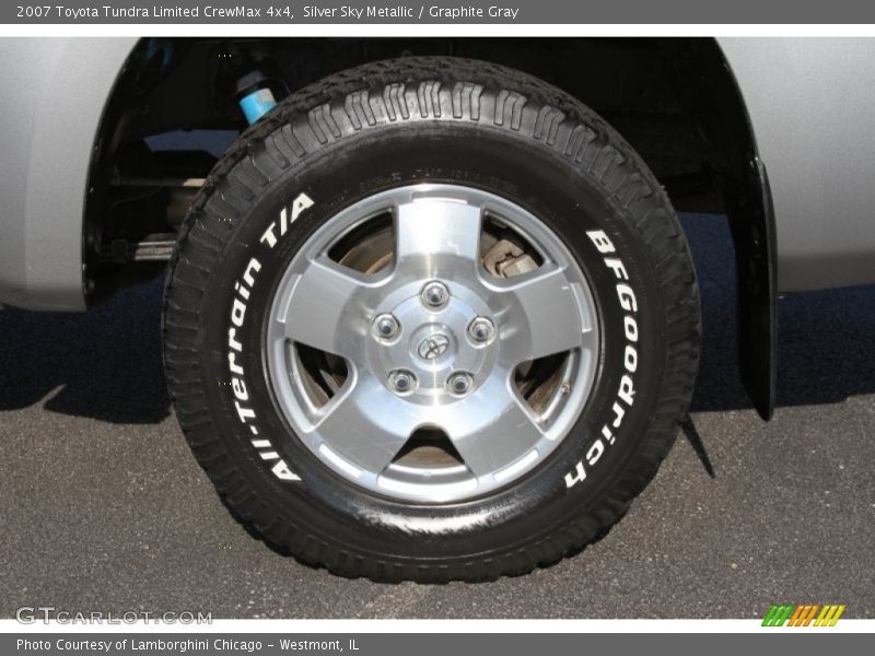 Silver Sky Metallic / Graphite Gray 2007 Toyota Tundra Limited CrewMax 4x4