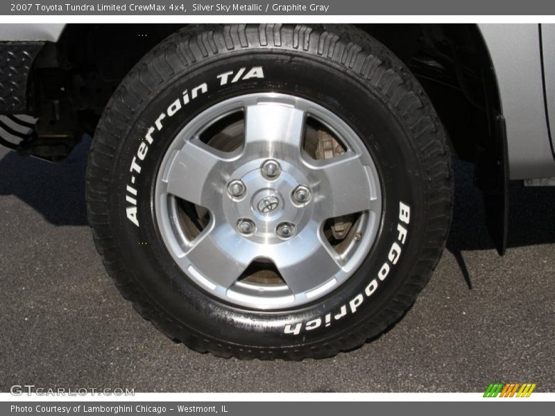 Silver Sky Metallic / Graphite Gray 2007 Toyota Tundra Limited CrewMax 4x4
