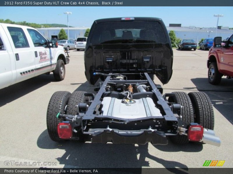 Black / Steel 2012 Ford F350 Super Duty XLT Crew Cab 4x4 Chassis