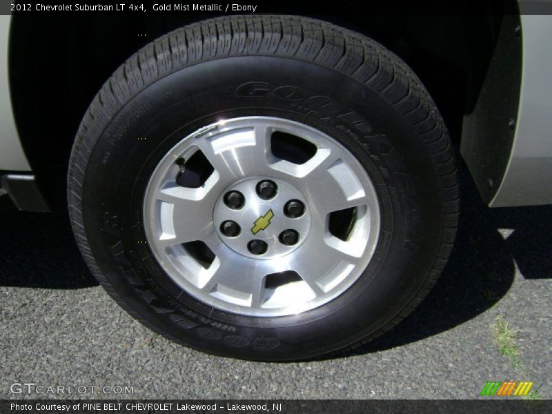 Gold Mist Metallic / Ebony 2012 Chevrolet Suburban LT 4x4