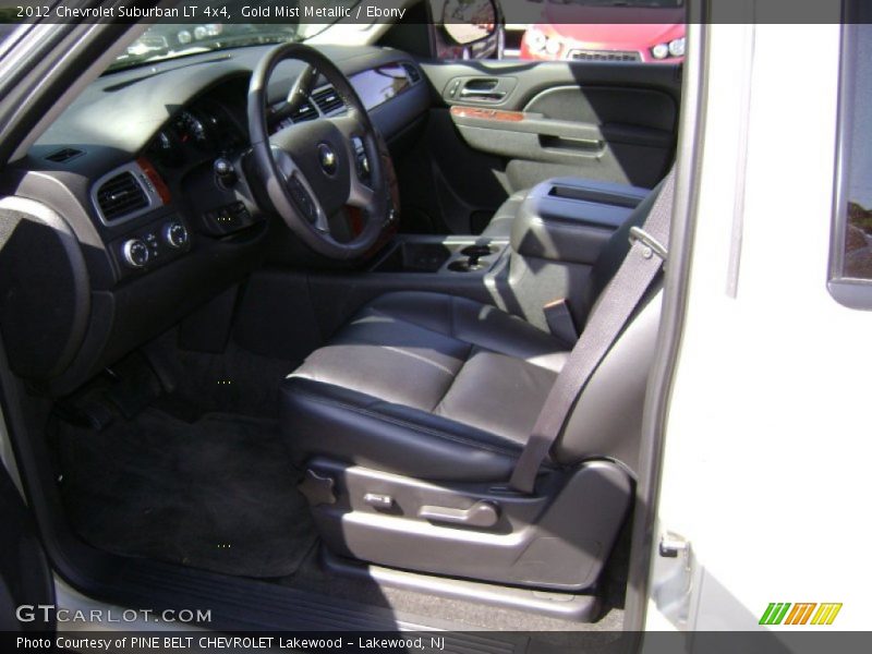 Gold Mist Metallic / Ebony 2012 Chevrolet Suburban LT 4x4