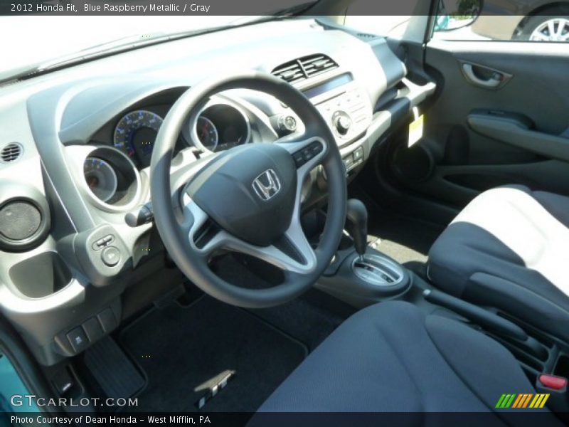  2012 Fit  Gray Interior