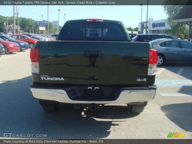 Spruce Green Mica / Graphite Gray 2010 Toyota Tundra TRD Double Cab 4x4