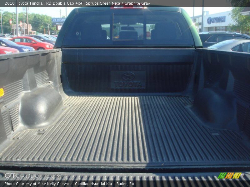 Spruce Green Mica / Graphite Gray 2010 Toyota Tundra TRD Double Cab 4x4