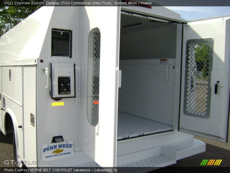 Summit White / Pewter 2012 Chevrolet Express Cutaway 3500 Commercial Utility Truck