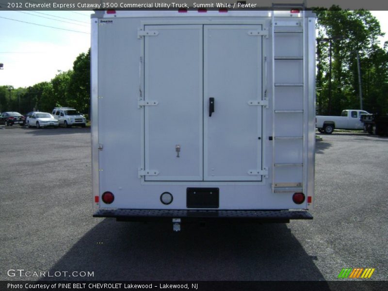 Summit White / Pewter 2012 Chevrolet Express Cutaway 3500 Commercial Utility Truck