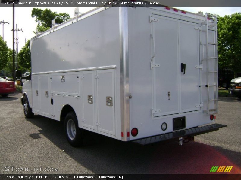Summit White / Pewter 2012 Chevrolet Express Cutaway 3500 Commercial Utility Truck
