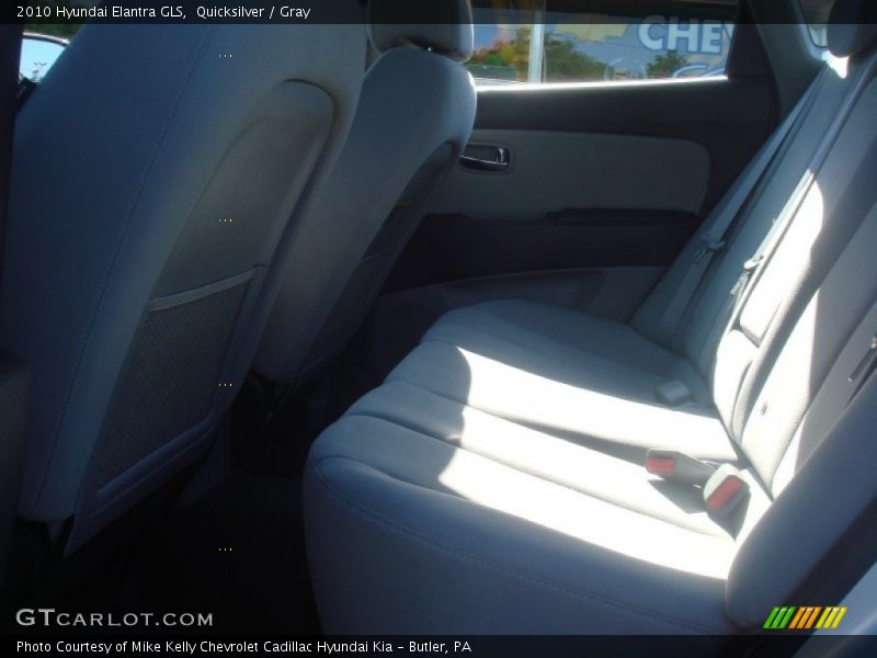 Quicksilver / Gray 2010 Hyundai Elantra GLS