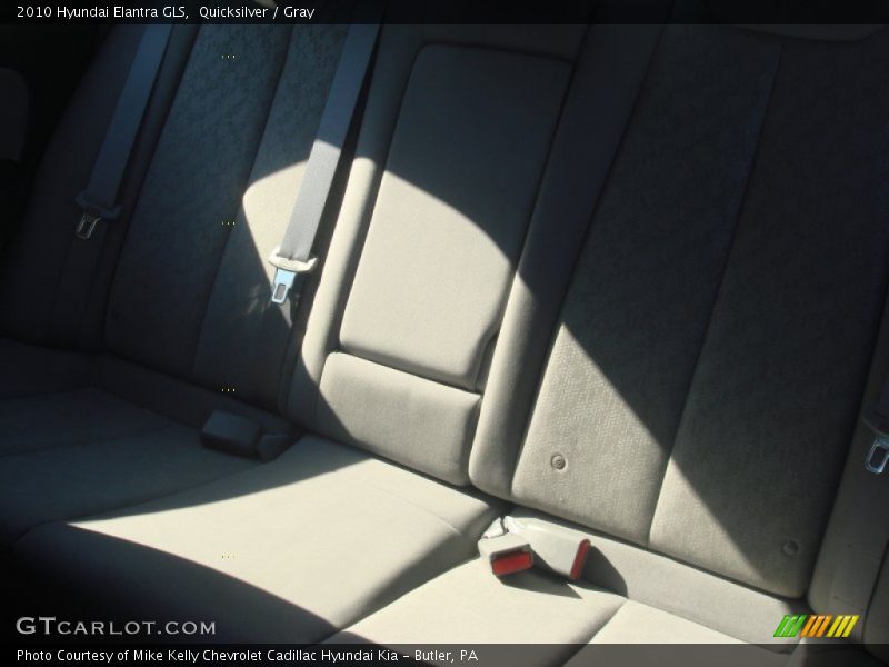 Quicksilver / Gray 2010 Hyundai Elantra GLS