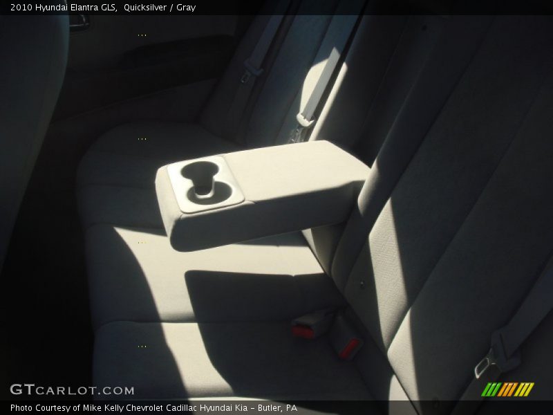 Quicksilver / Gray 2010 Hyundai Elantra GLS