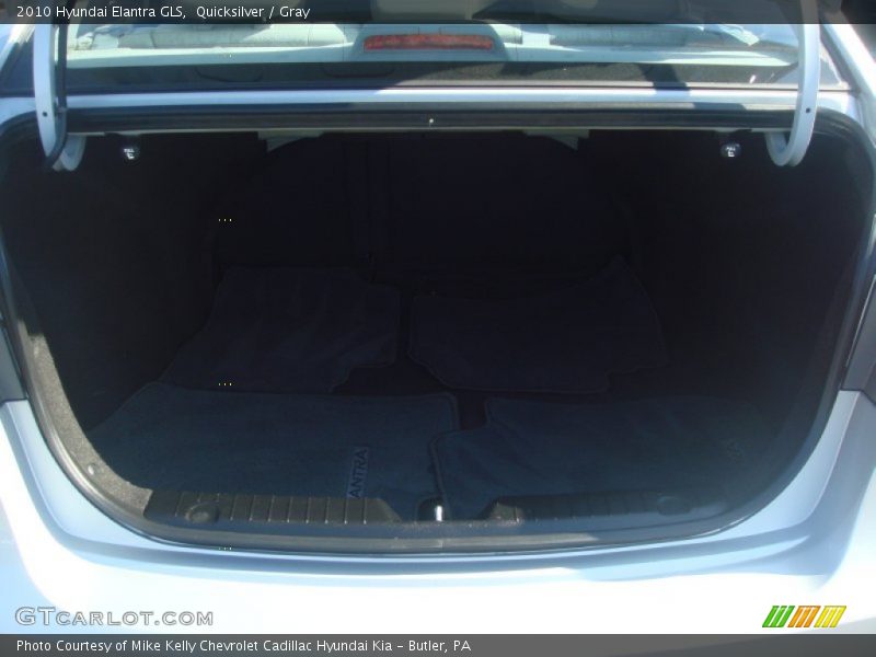 Quicksilver / Gray 2010 Hyundai Elantra GLS