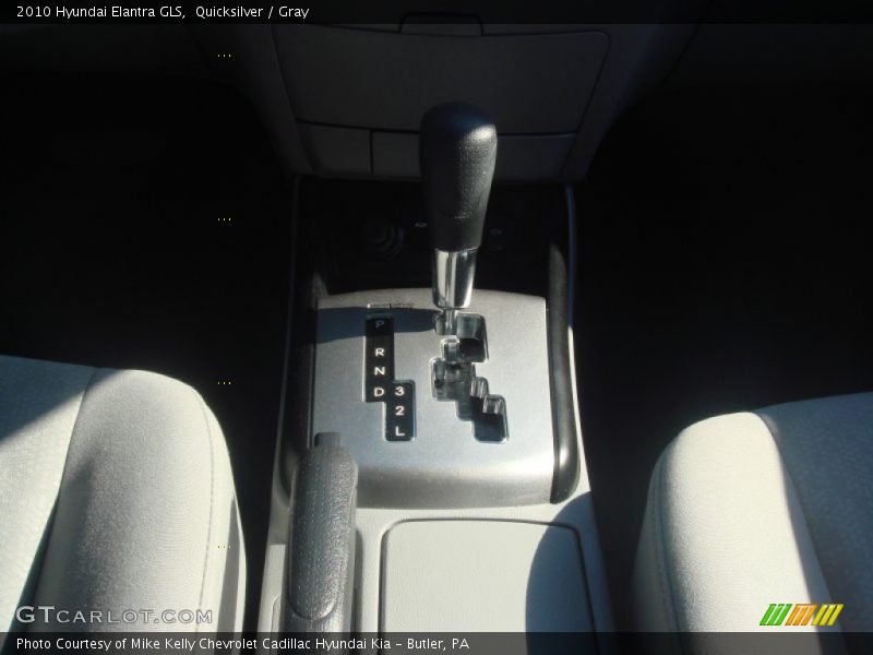 Quicksilver / Gray 2010 Hyundai Elantra GLS