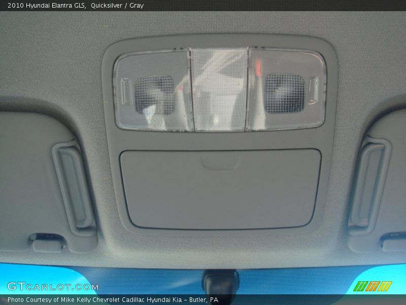 Quicksilver / Gray 2010 Hyundai Elantra GLS