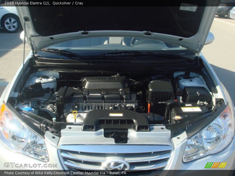 Quicksilver / Gray 2010 Hyundai Elantra GLS