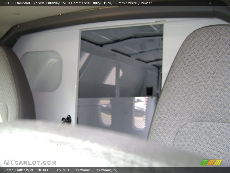 Summit White / Pewter 2012 Chevrolet Express Cutaway 3500 Commercial Utility Truck