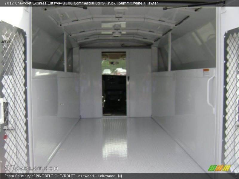 Summit White / Pewter 2012 Chevrolet Express Cutaway 3500 Commercial Utility Truck