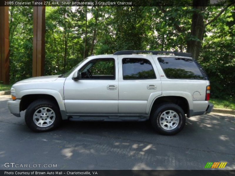 Silver Birch Metallic / Gray/Dark Charcoal 2005 Chevrolet Tahoe Z71 4x4