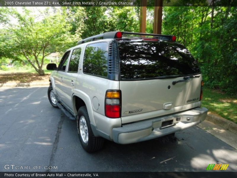 Silver Birch Metallic / Gray/Dark Charcoal 2005 Chevrolet Tahoe Z71 4x4