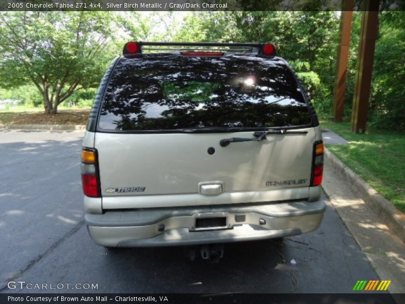 Silver Birch Metallic / Gray/Dark Charcoal 2005 Chevrolet Tahoe Z71 4x4