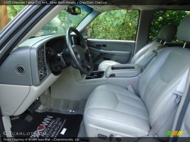 Silver Birch Metallic / Gray/Dark Charcoal 2005 Chevrolet Tahoe Z71 4x4