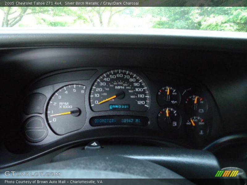 Silver Birch Metallic / Gray/Dark Charcoal 2005 Chevrolet Tahoe Z71 4x4