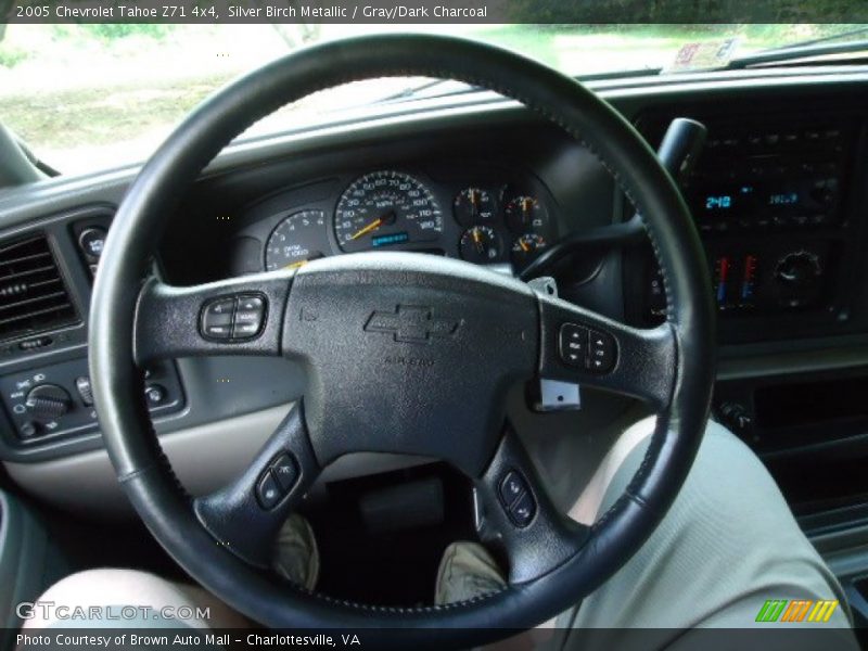 Silver Birch Metallic / Gray/Dark Charcoal 2005 Chevrolet Tahoe Z71 4x4
