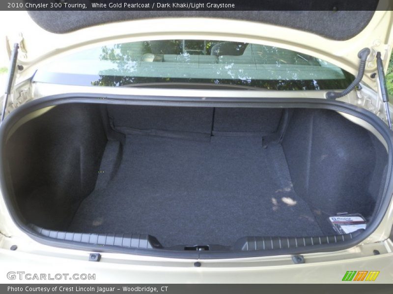 White Gold Pearlcoat / Dark Khaki/Light Graystone 2010 Chrysler 300 Touring
