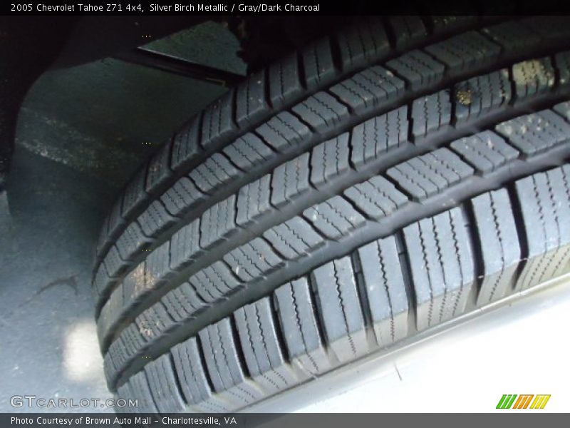 Silver Birch Metallic / Gray/Dark Charcoal 2005 Chevrolet Tahoe Z71 4x4