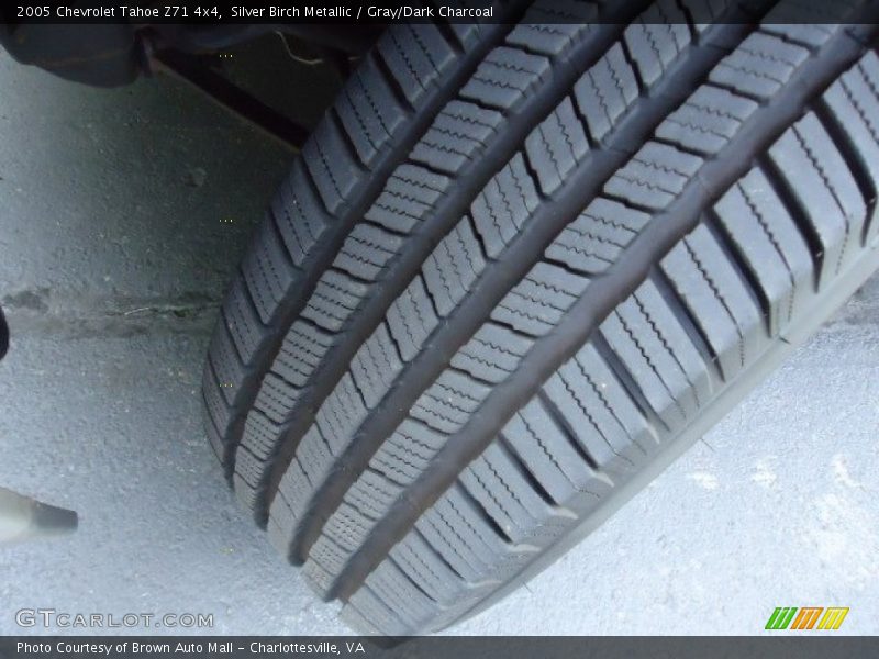 Silver Birch Metallic / Gray/Dark Charcoal 2005 Chevrolet Tahoe Z71 4x4