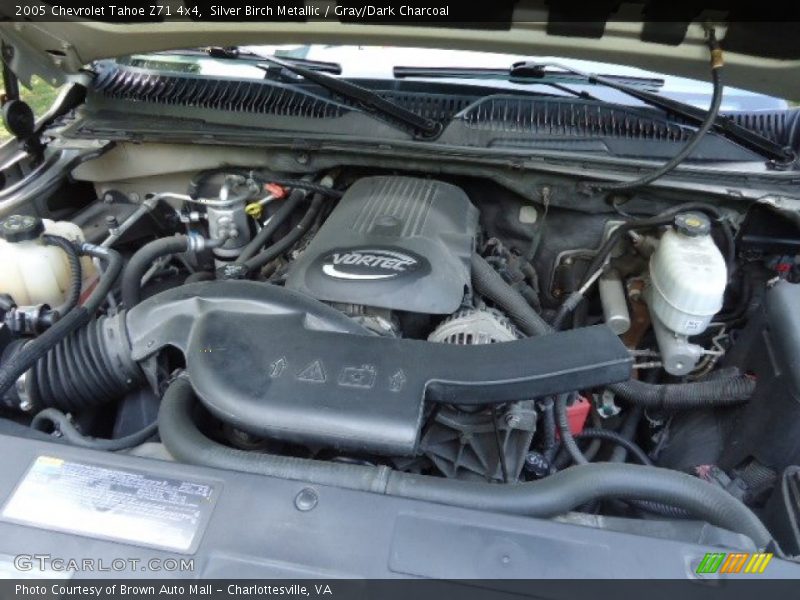 Silver Birch Metallic / Gray/Dark Charcoal 2005 Chevrolet Tahoe Z71 4x4