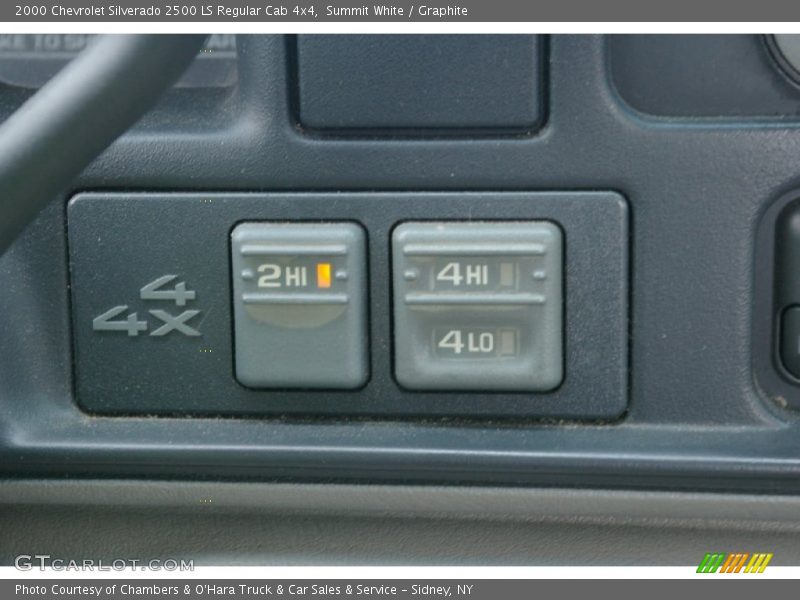 Summit White / Graphite 2000 Chevrolet Silverado 2500 LS Regular Cab 4x4