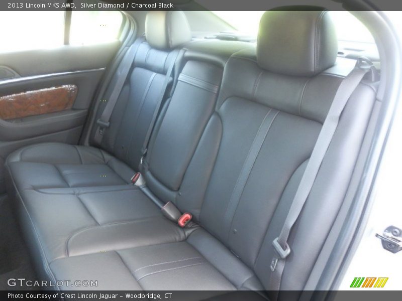 Silver Diamond / Charcoal Black 2013 Lincoln MKS AWD