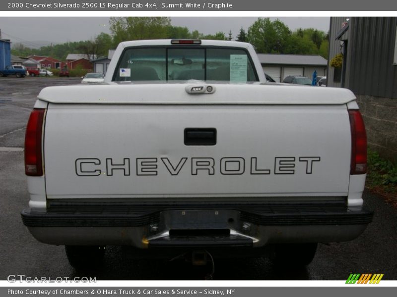 Summit White / Graphite 2000 Chevrolet Silverado 2500 LS Regular Cab 4x4