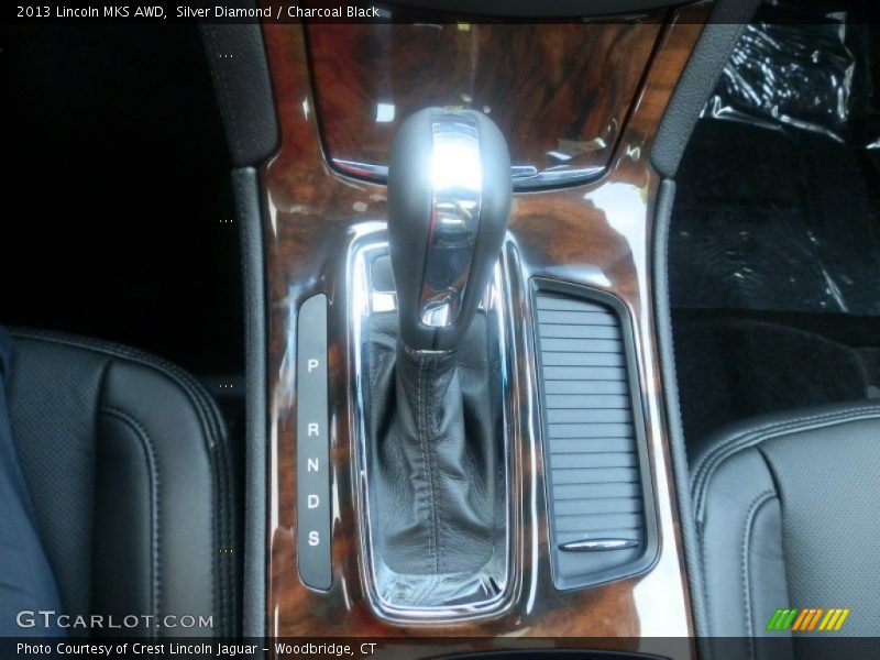 Silver Diamond / Charcoal Black 2013 Lincoln MKS AWD