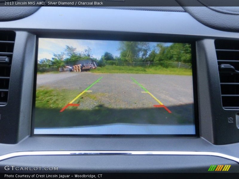 Silver Diamond / Charcoal Black 2013 Lincoln MKS AWD