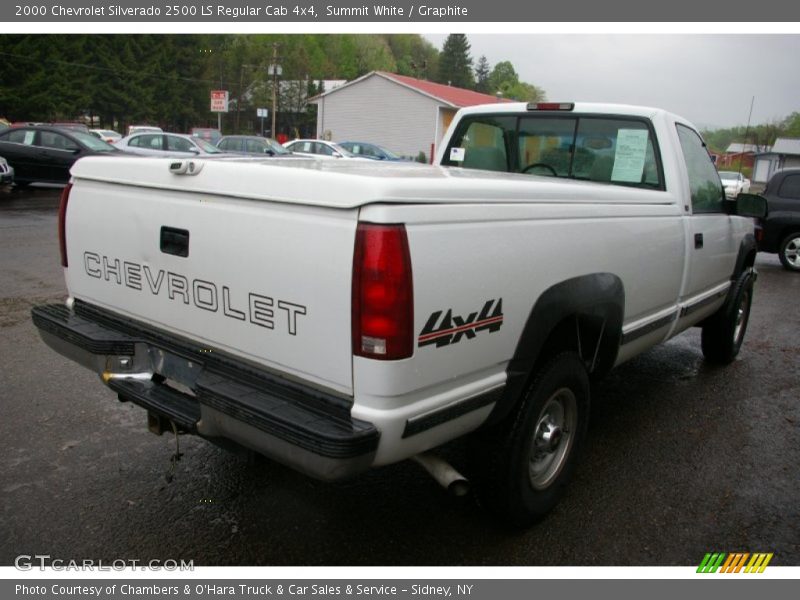 Summit White / Graphite 2000 Chevrolet Silverado 2500 LS Regular Cab 4x4
