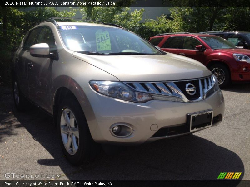 Saharan Stone Metallic / Beige 2010 Nissan Murano SL AWD