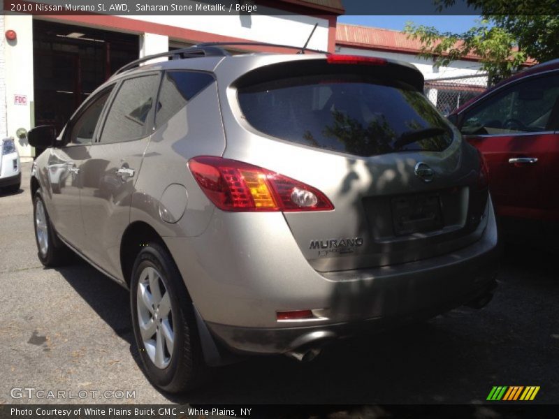 Saharan Stone Metallic / Beige 2010 Nissan Murano SL AWD