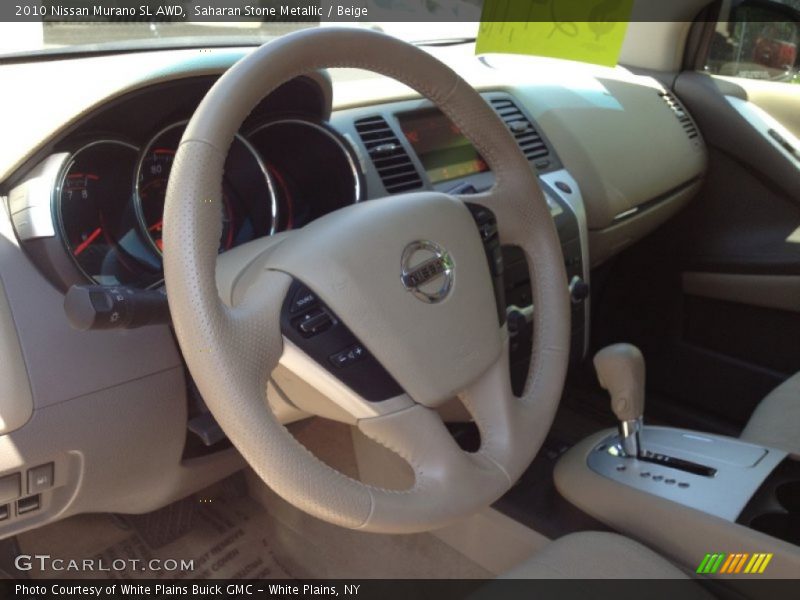 Saharan Stone Metallic / Beige 2010 Nissan Murano SL AWD