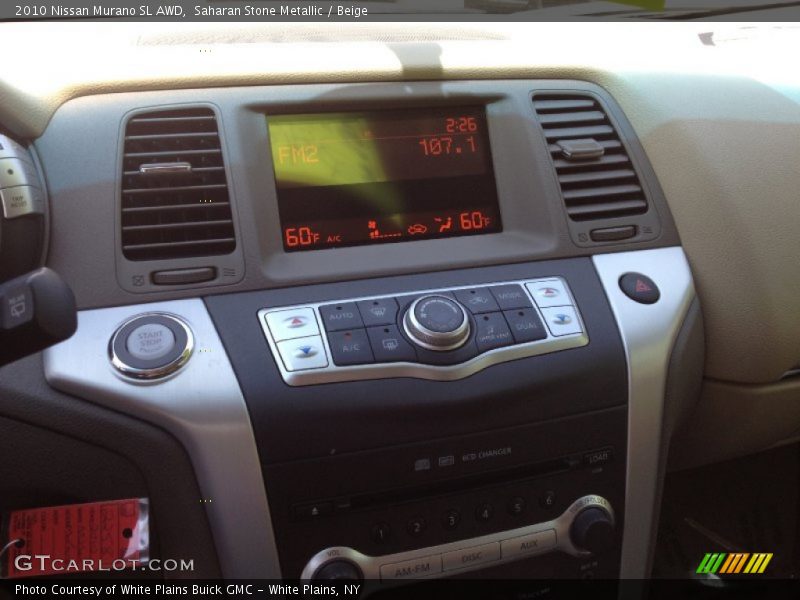 Saharan Stone Metallic / Beige 2010 Nissan Murano SL AWD