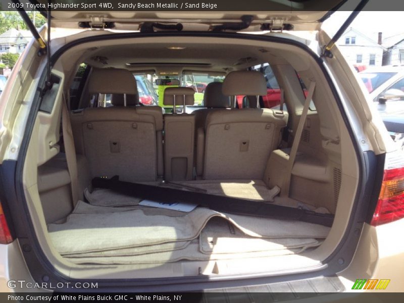 Sandy Beach Metallic / Sand Beige 2009 Toyota Highlander Sport 4WD