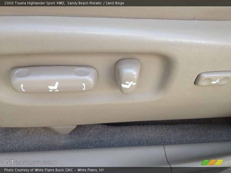 Sandy Beach Metallic / Sand Beige 2009 Toyota Highlander Sport 4WD