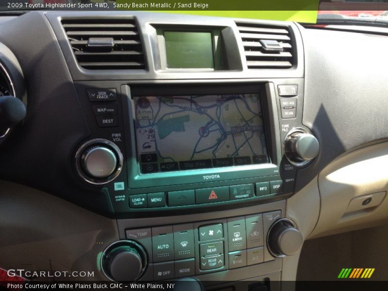 Sandy Beach Metallic / Sand Beige 2009 Toyota Highlander Sport 4WD