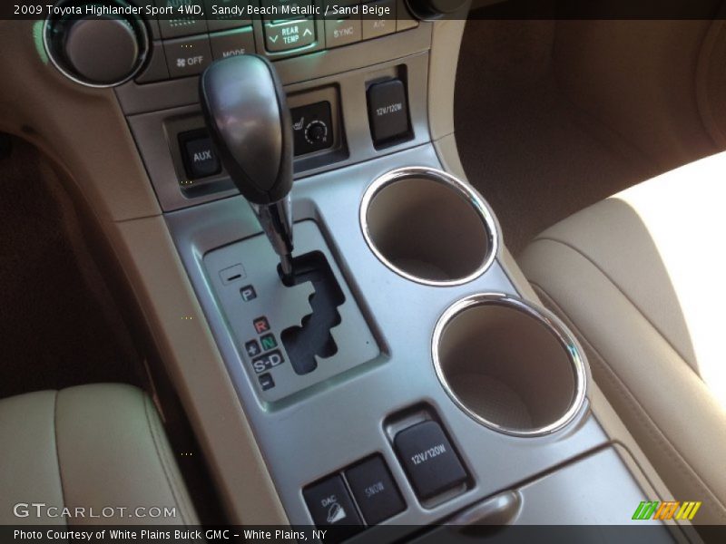 Sandy Beach Metallic / Sand Beige 2009 Toyota Highlander Sport 4WD