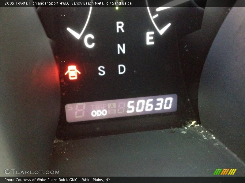 Sandy Beach Metallic / Sand Beige 2009 Toyota Highlander Sport 4WD