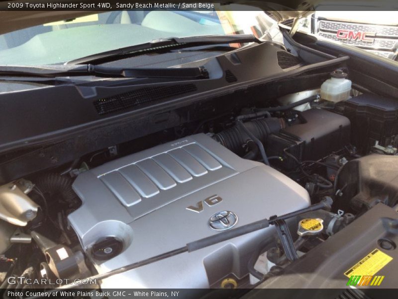 Sandy Beach Metallic / Sand Beige 2009 Toyota Highlander Sport 4WD