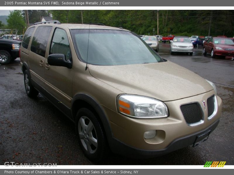 Sedona Beige Metallic / Cashmere 2005 Pontiac Montana SV6 FWD