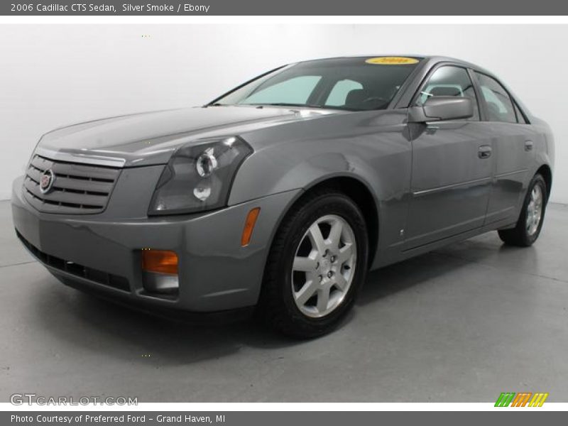 Silver Smoke / Ebony 2006 Cadillac CTS Sedan